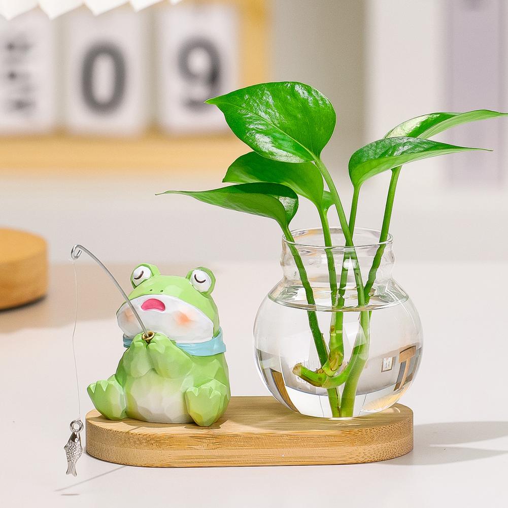 Propagation Station Vase - Patung Resin Lucu Stasiun Perbanyakan Tanaman