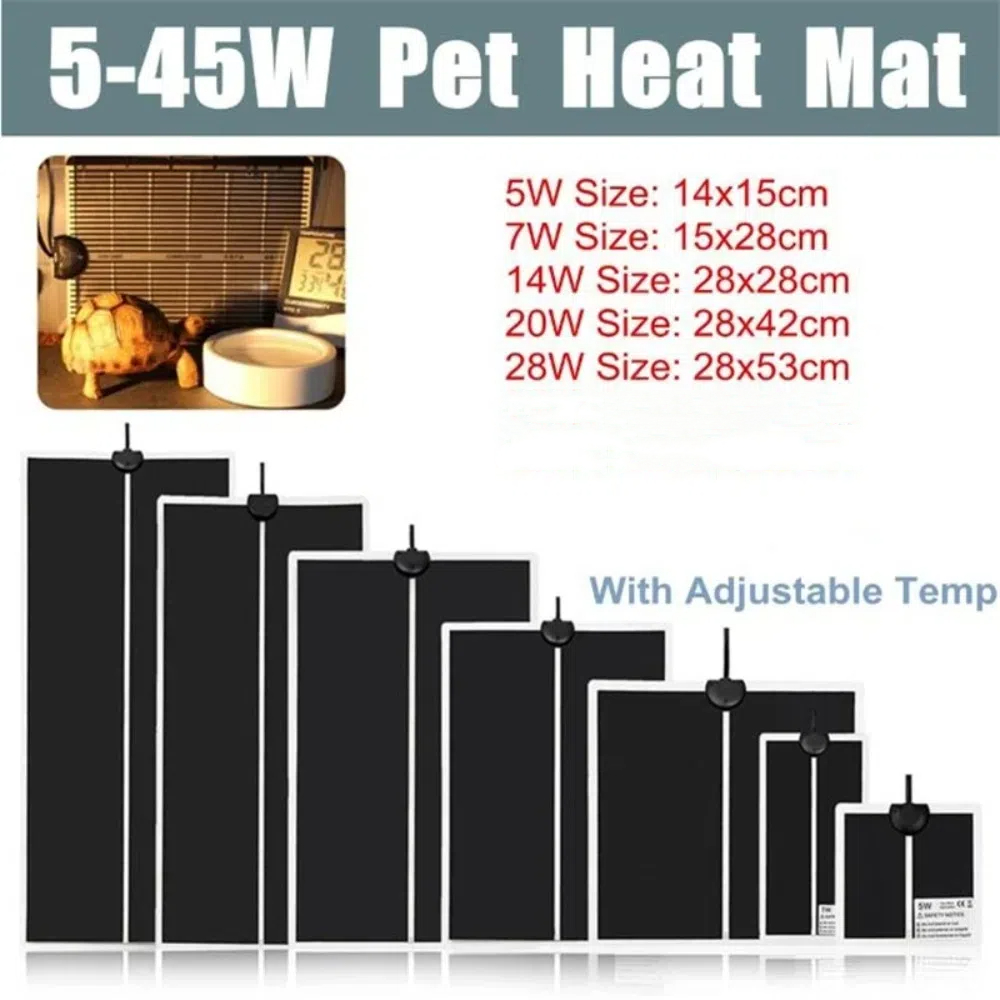 Heat Mat Seedling - Alas Pemanas Bibit 5~28W Anti-dingin 220V~240V