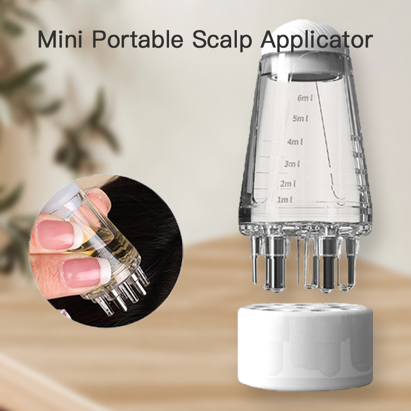Root Stimulator Liquid - Aplikator kulit kepala Mini portabel, cairan