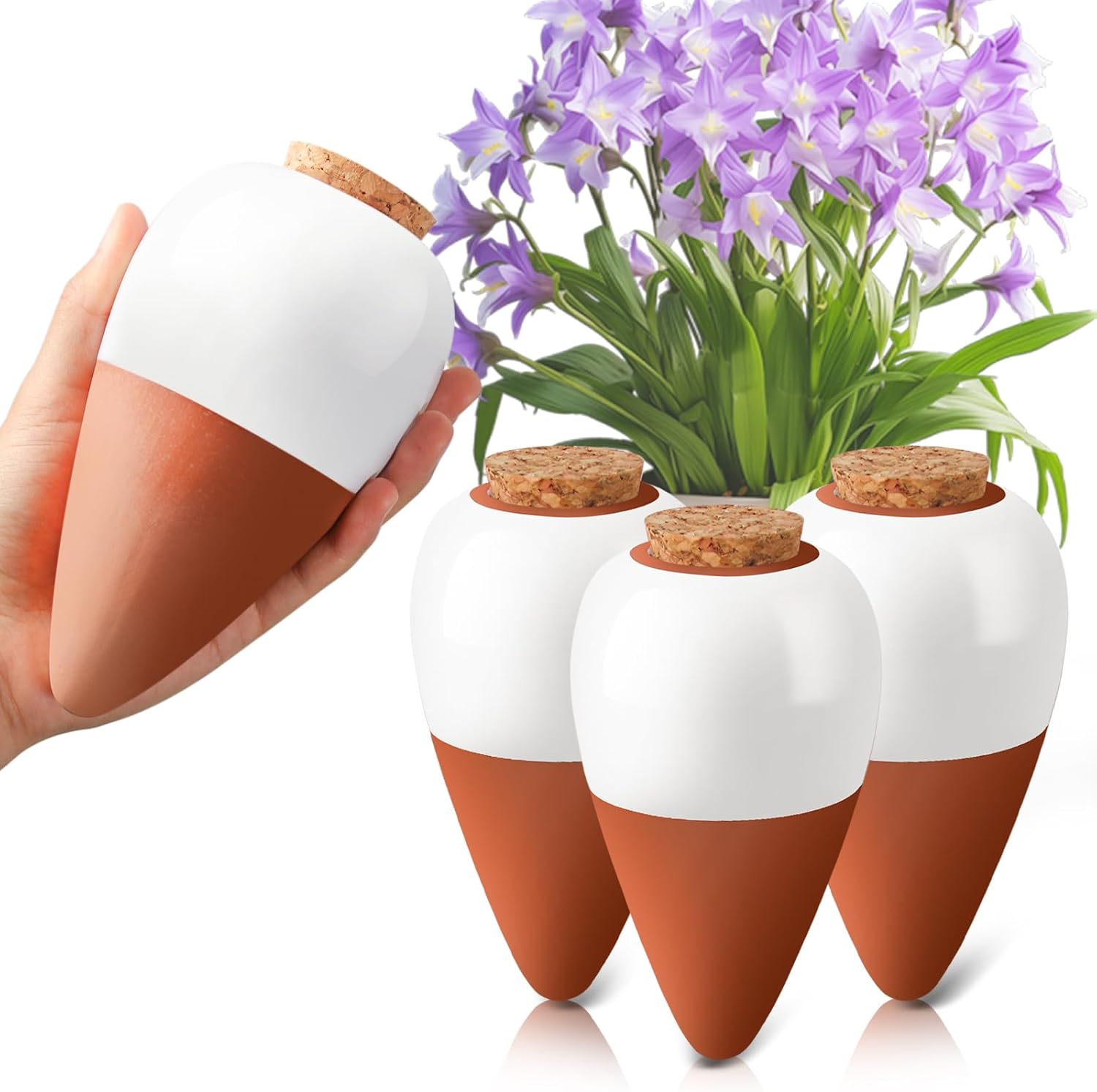 Self Watering Insert - Penetes Air Tanaman dari Terakota, Bola