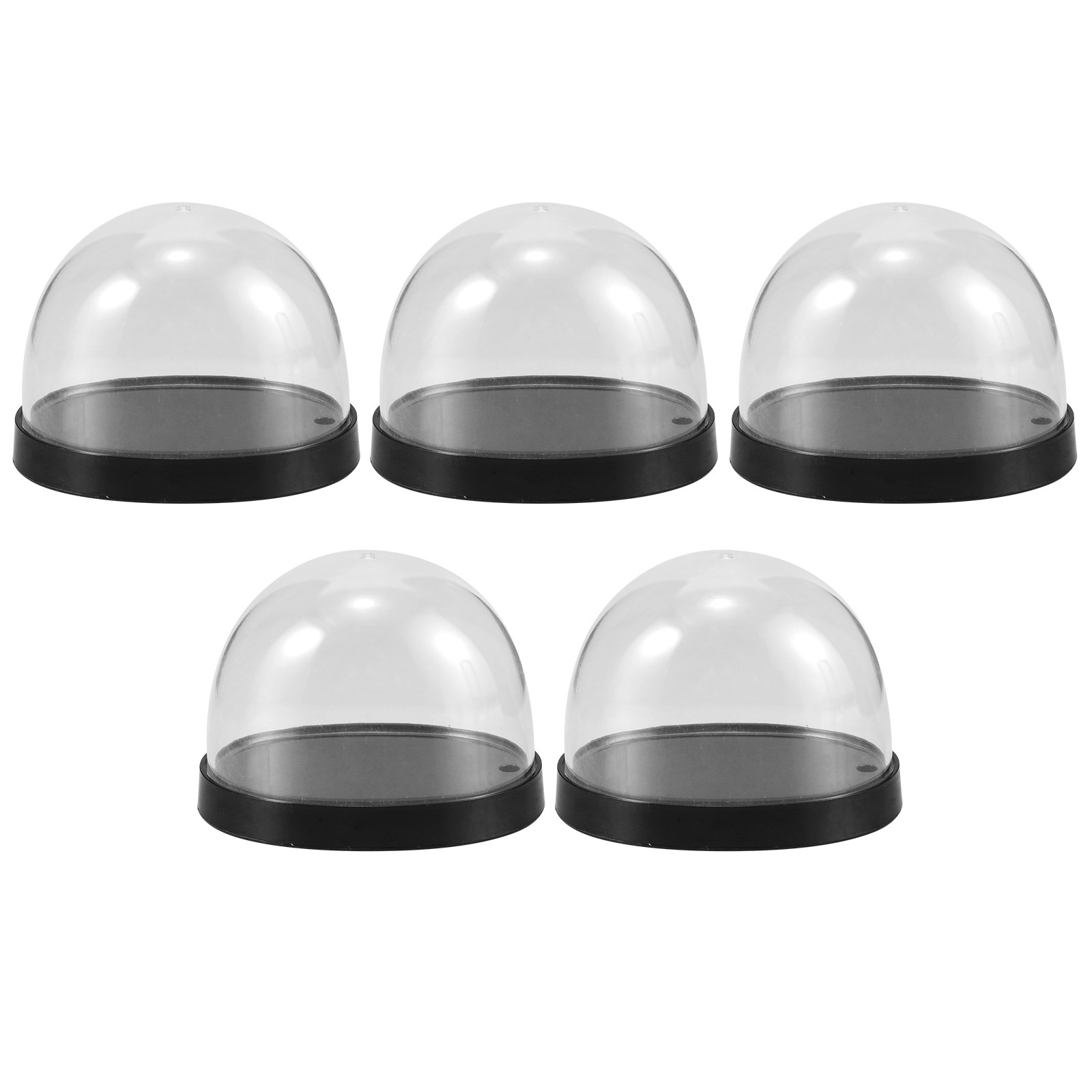 Plastic Dome Clear - 5 Set Kubah Plastik Transparan Tinggi