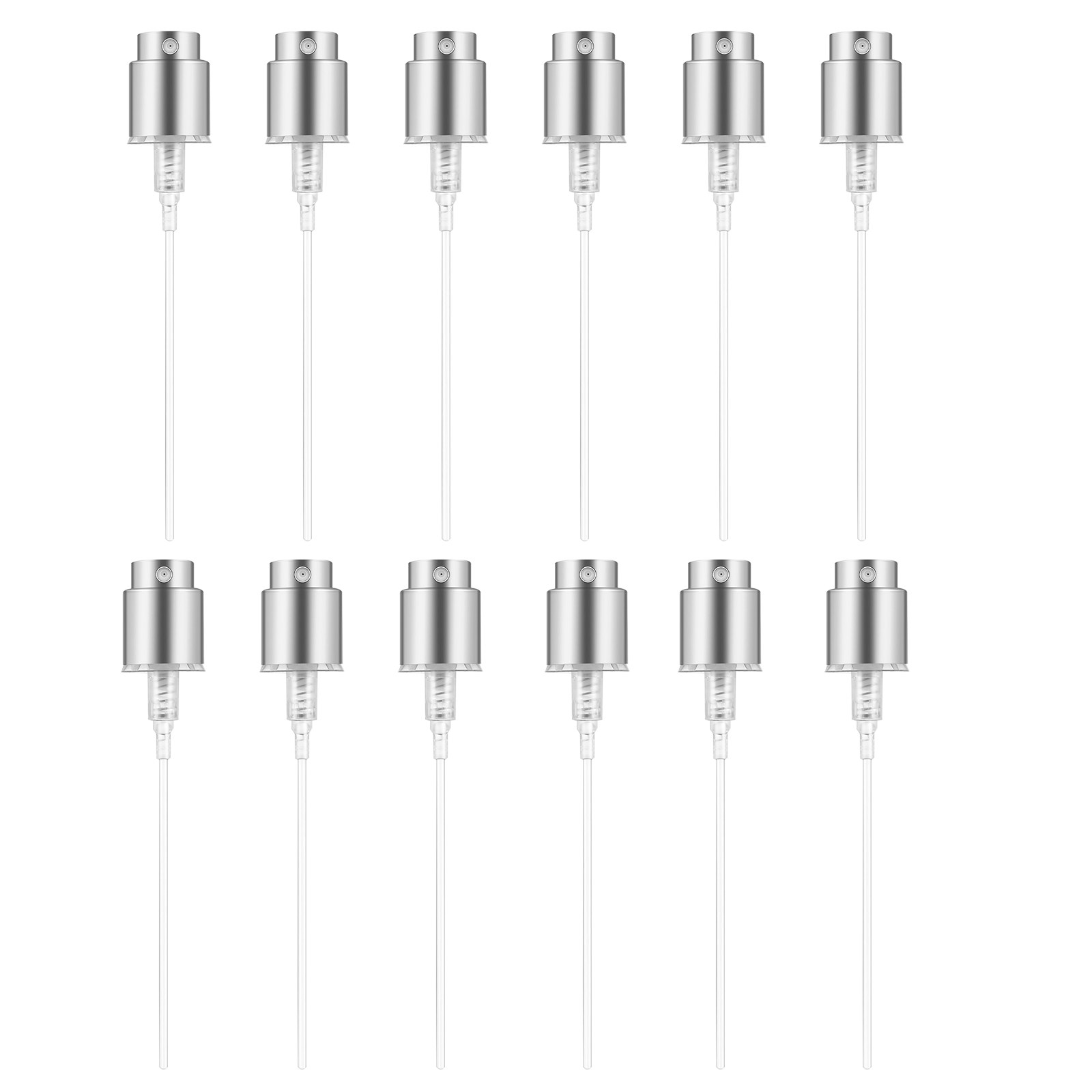 Misting Bottle Fine - 12Set Nosel Semprot Parfum Tepi Perak