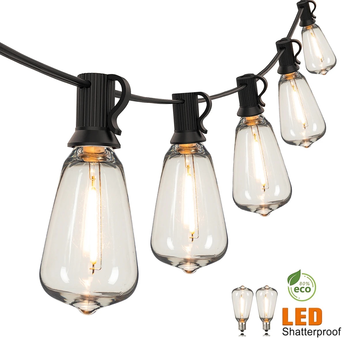 Self Watering Insert - Lampu String ST38 110V Colokan AS,