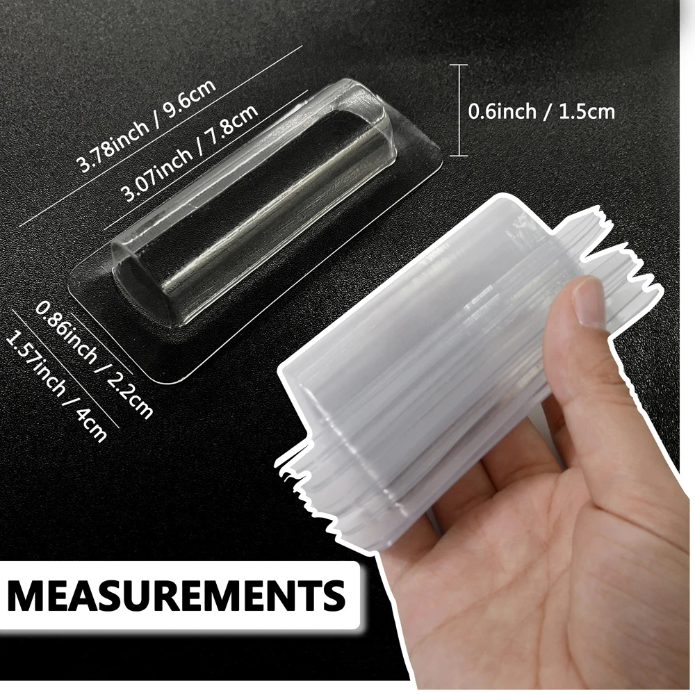 50/100 Buah Tempat Kartu Uang  - Plastic Dome Clear ulasan dan harga