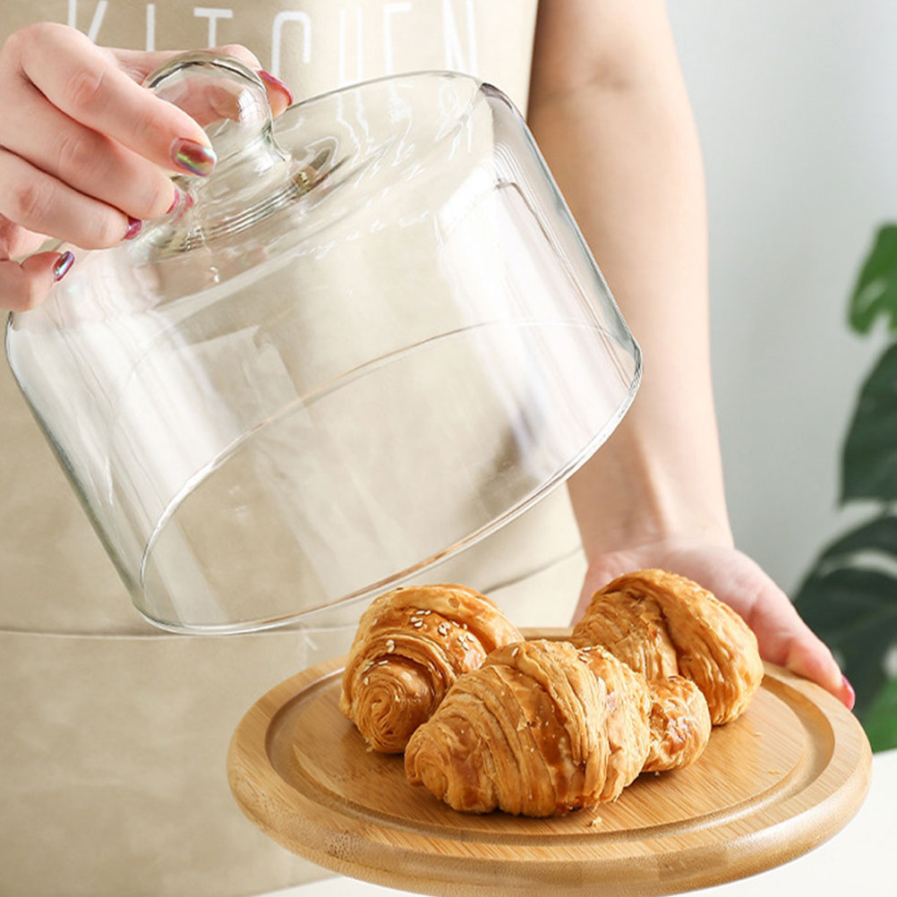 Penutup Kue Kaca Transparan 21 - Plastic Dome Clear ulasan dan harga