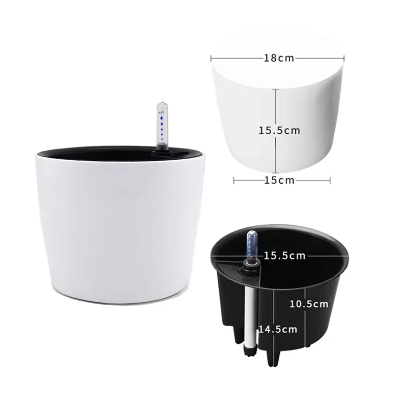 1 Buah Pot Bunga Plastik Dalam - Self Watering Insert ulasan dan harga