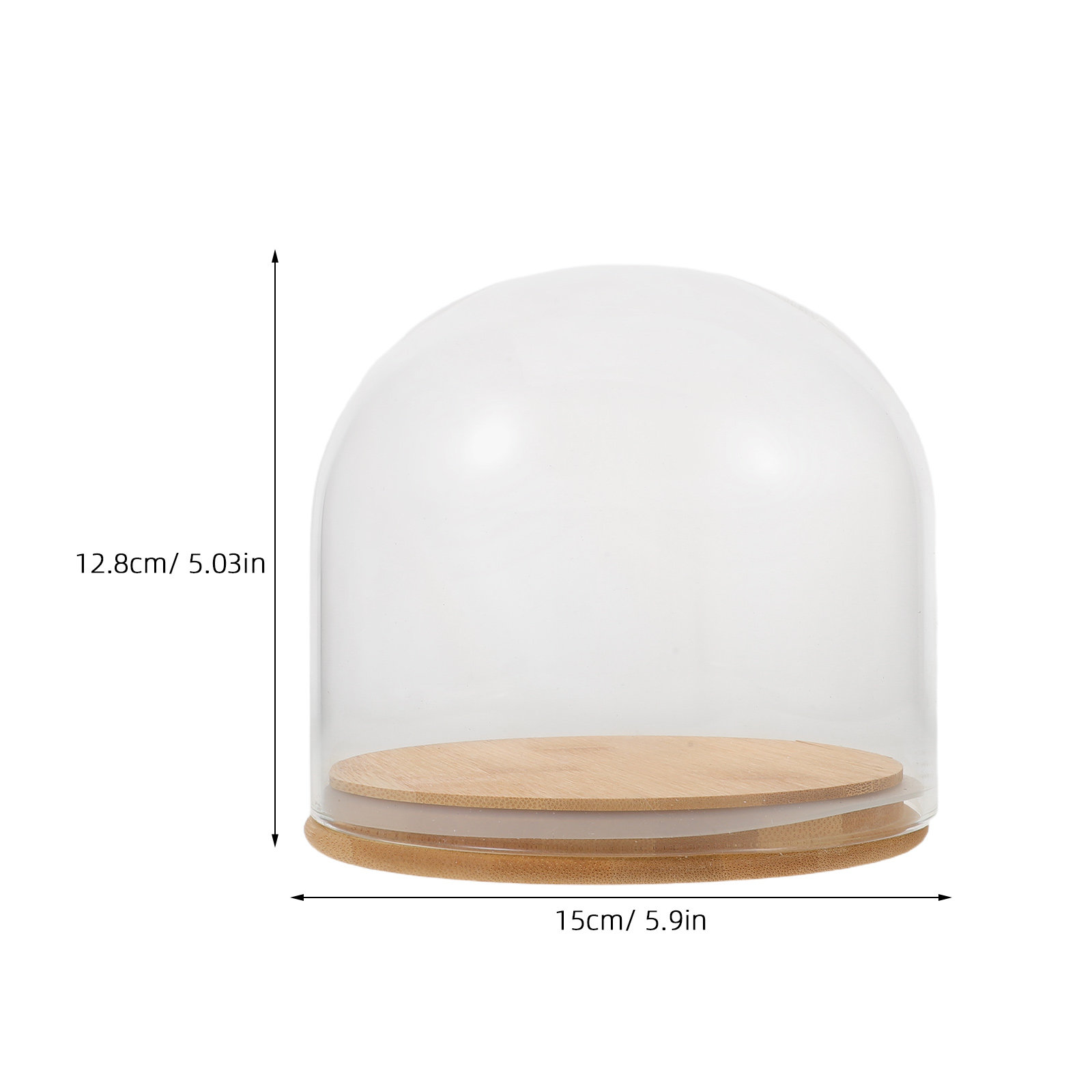 Kubah Kaca Transparan dengan A - Plastic Dome Clear ulasan dan harga