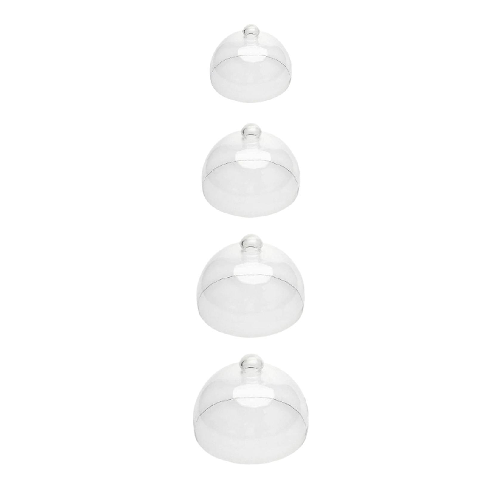 Kubah Kaca Penutup Kue, Alas S - Plastic Dome Clear ulasan dan harga
