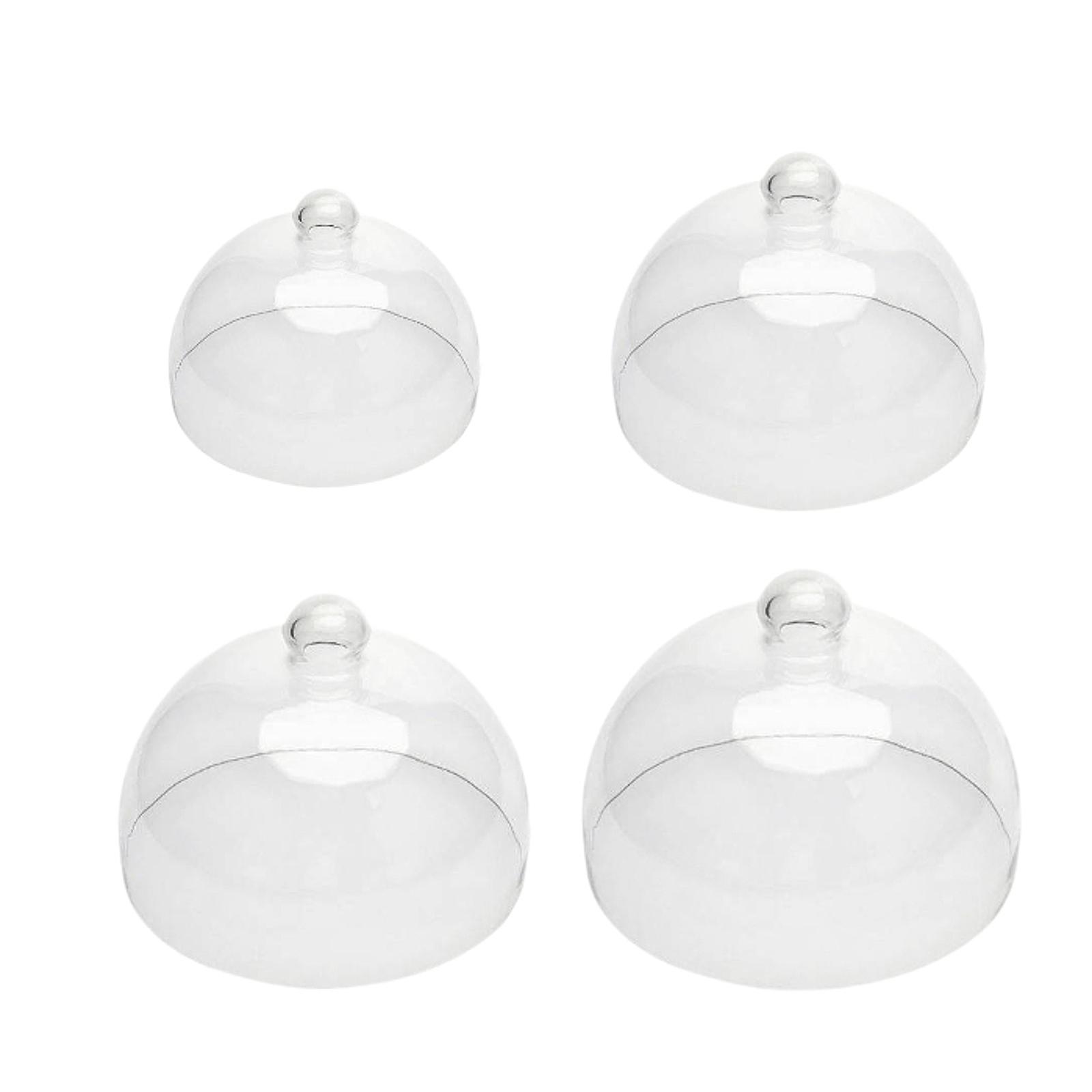 Kubah Kaca Penutup Kue, Alas S - Plastic Dome Clear ulasan dan harga