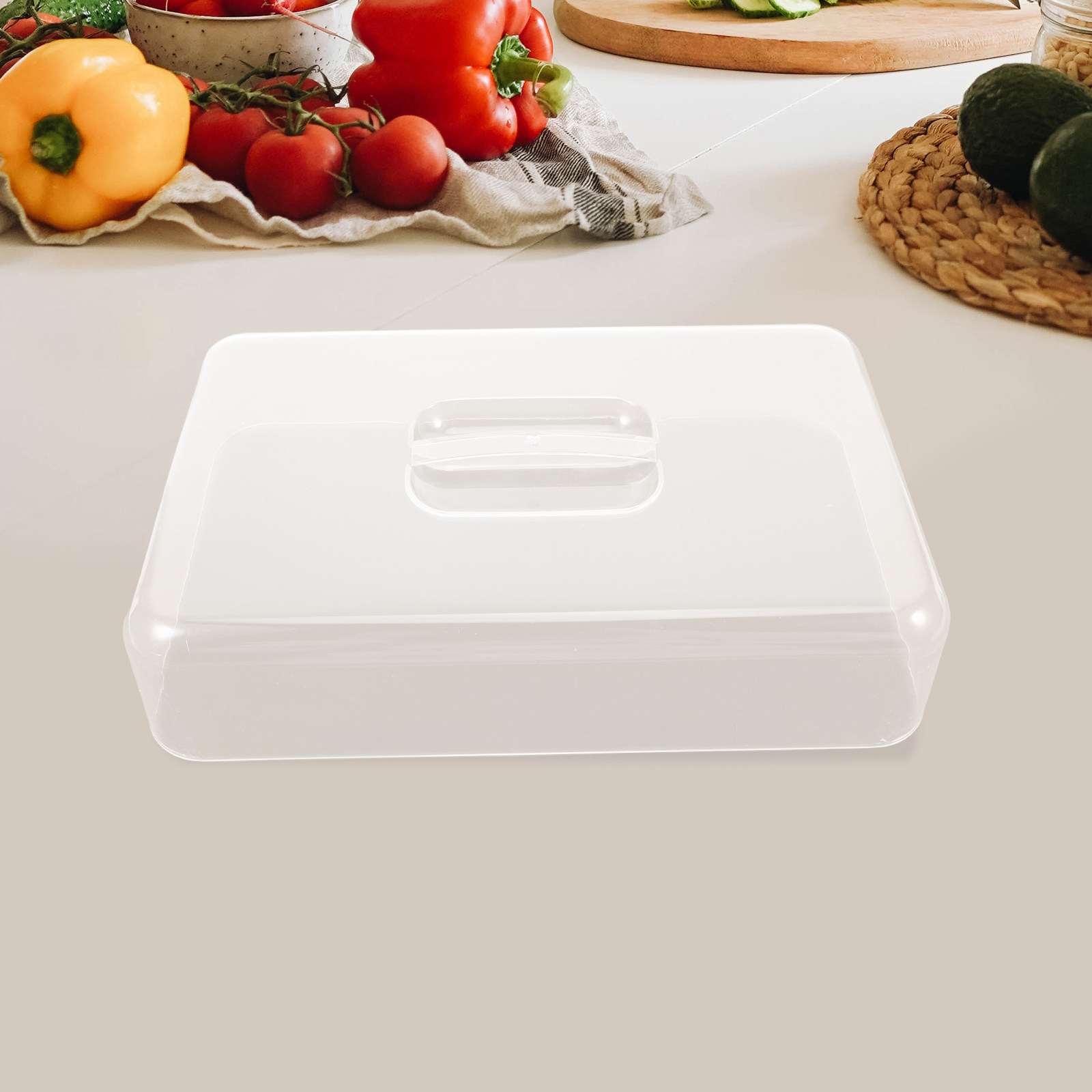 2 Buah Penutup Kue Akrilik Tra - Plastic Dome Clear ulasan dan harga