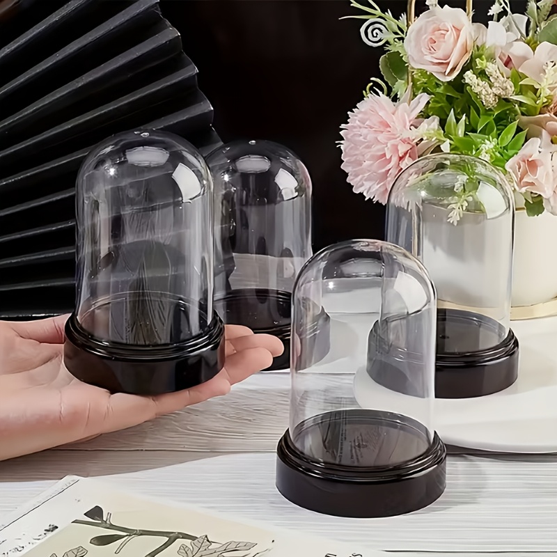 Kotak Hiasan Bunga Abadi dari  - Plastic Dome Clear ulasan dan harga