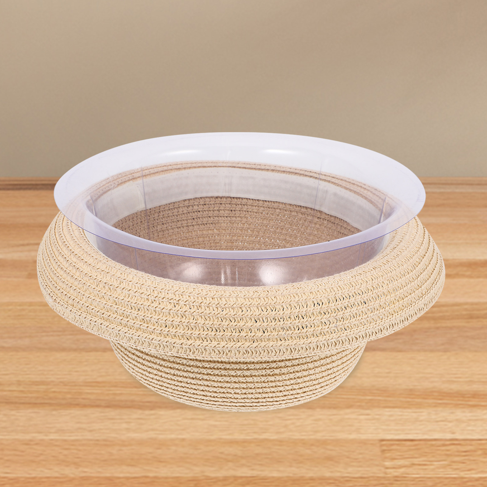 10 Buah Rak Penyangga Topi Bas - Plastic Dome Clear ulasan dan harga