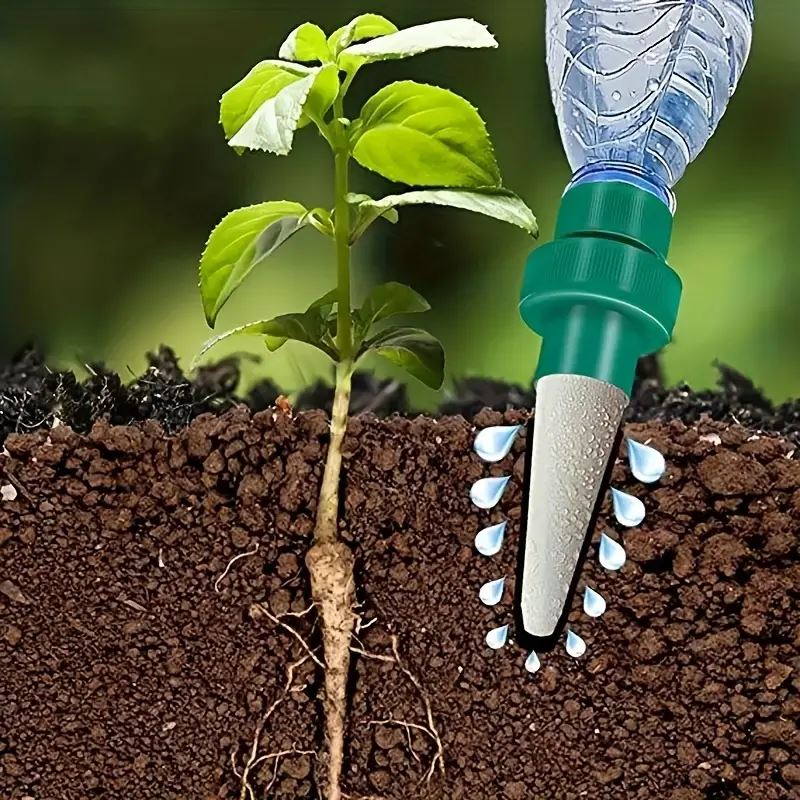 4Pcs Penyiram Tanaman Otomatis - Self Watering Insert ulasan dan harga