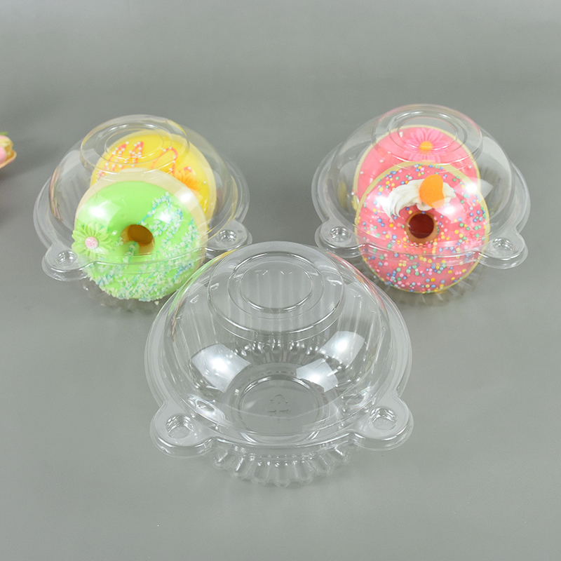 10 buah kotak kemasan Cupcake  - Plastic Dome Clear ulasan dan harga
