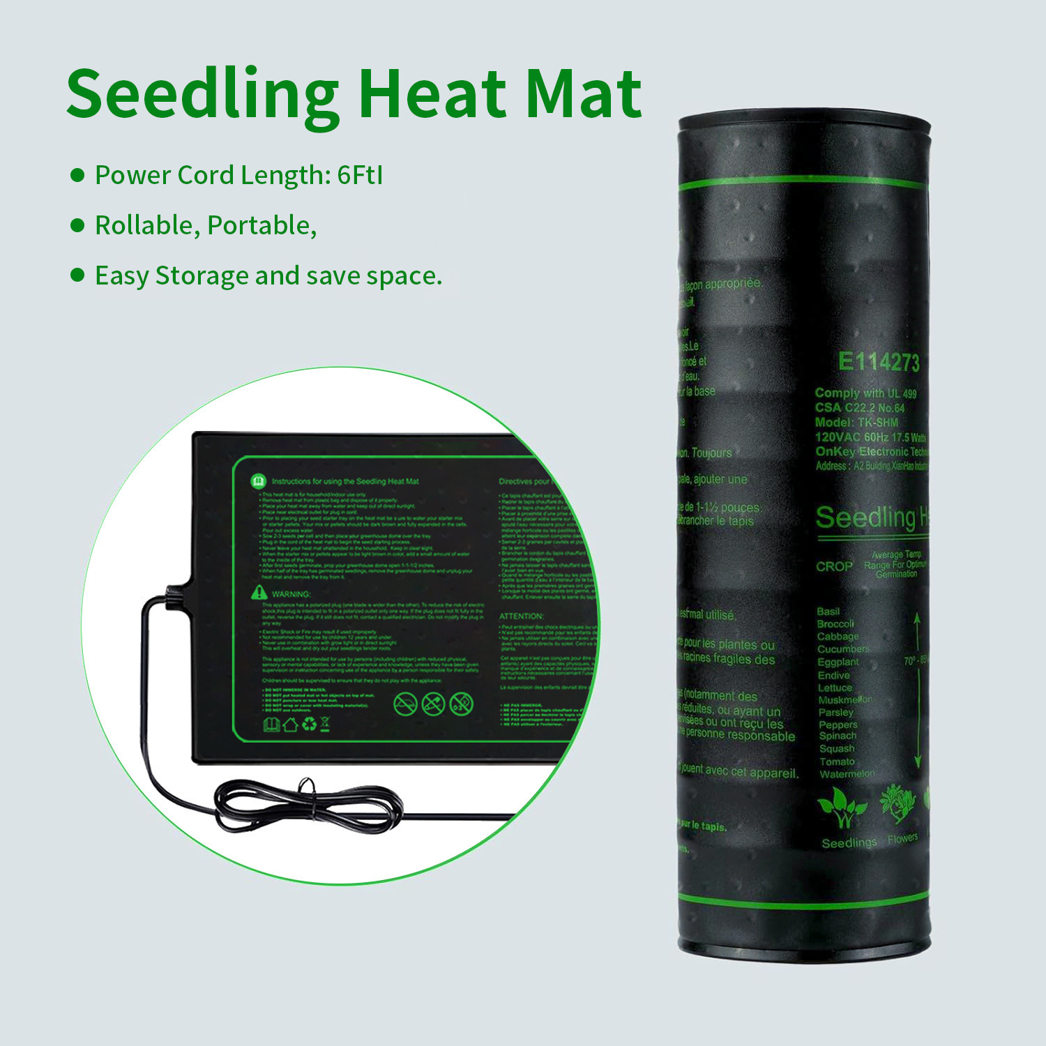 Alas Pemanas Bibit Dua Lembar  - Heat Mat Seedling ulasan dan harga