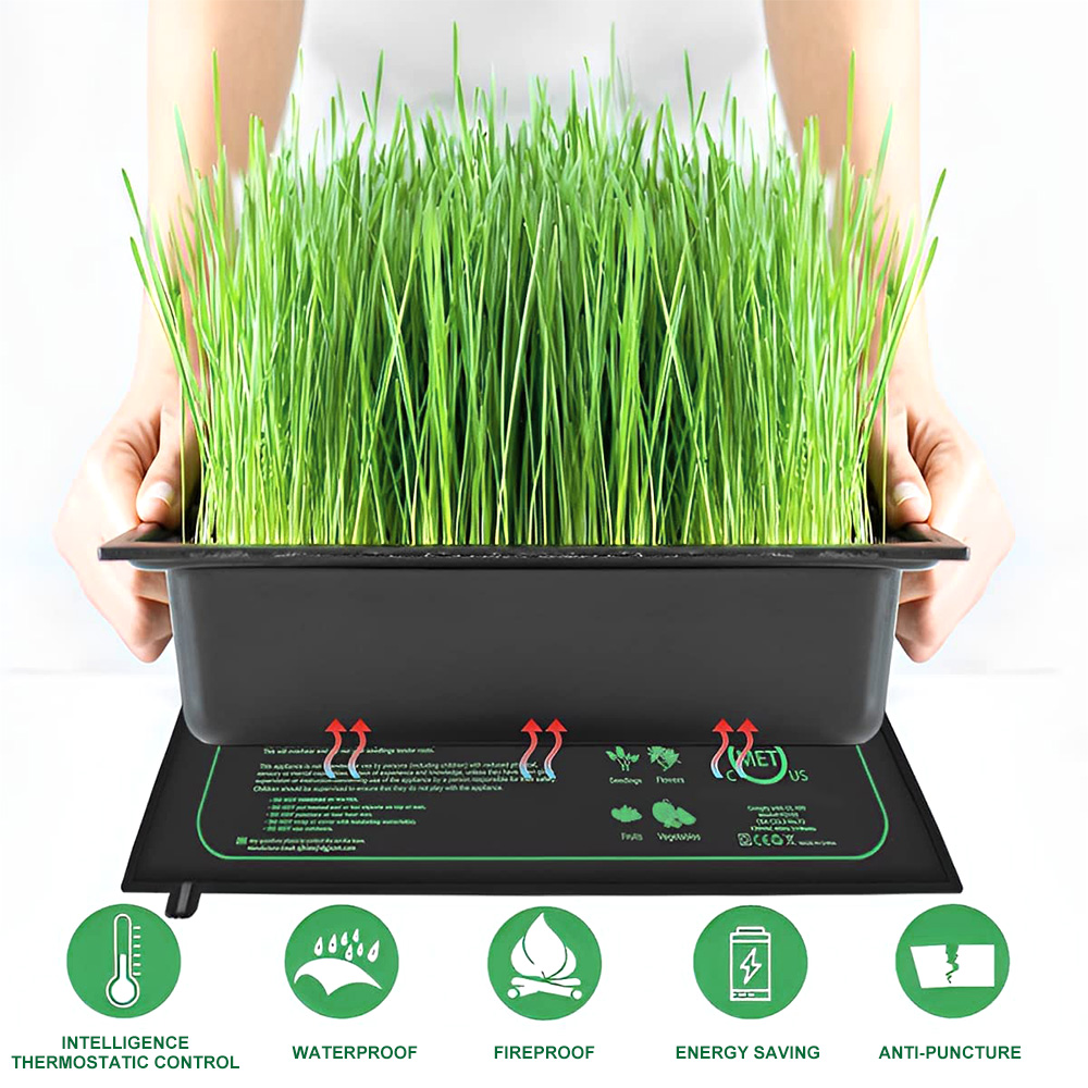 10/25/50CM alas panas bibit ta - Heat Mat Seedling ulasan dan harga