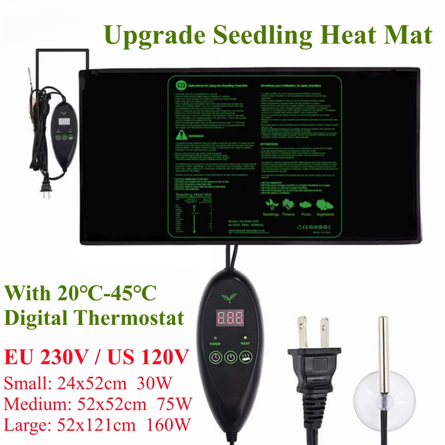 Bantalan panas tahan air alas  - Heat Mat Seedling ulasan dan harga