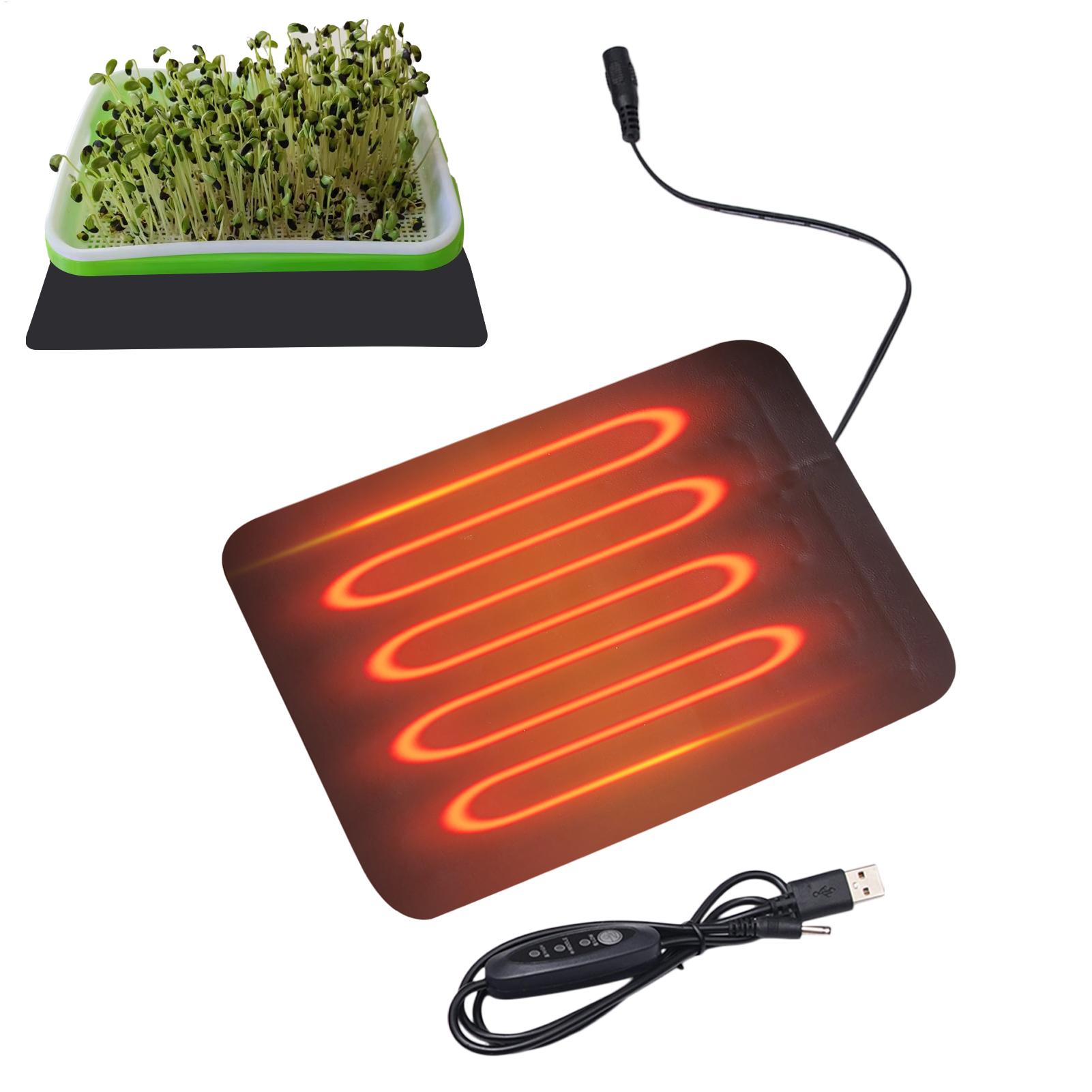 Alas Pemanas Bibit 8.5W 5V 2A, - Heat Mat Seedling ulasan dan harga