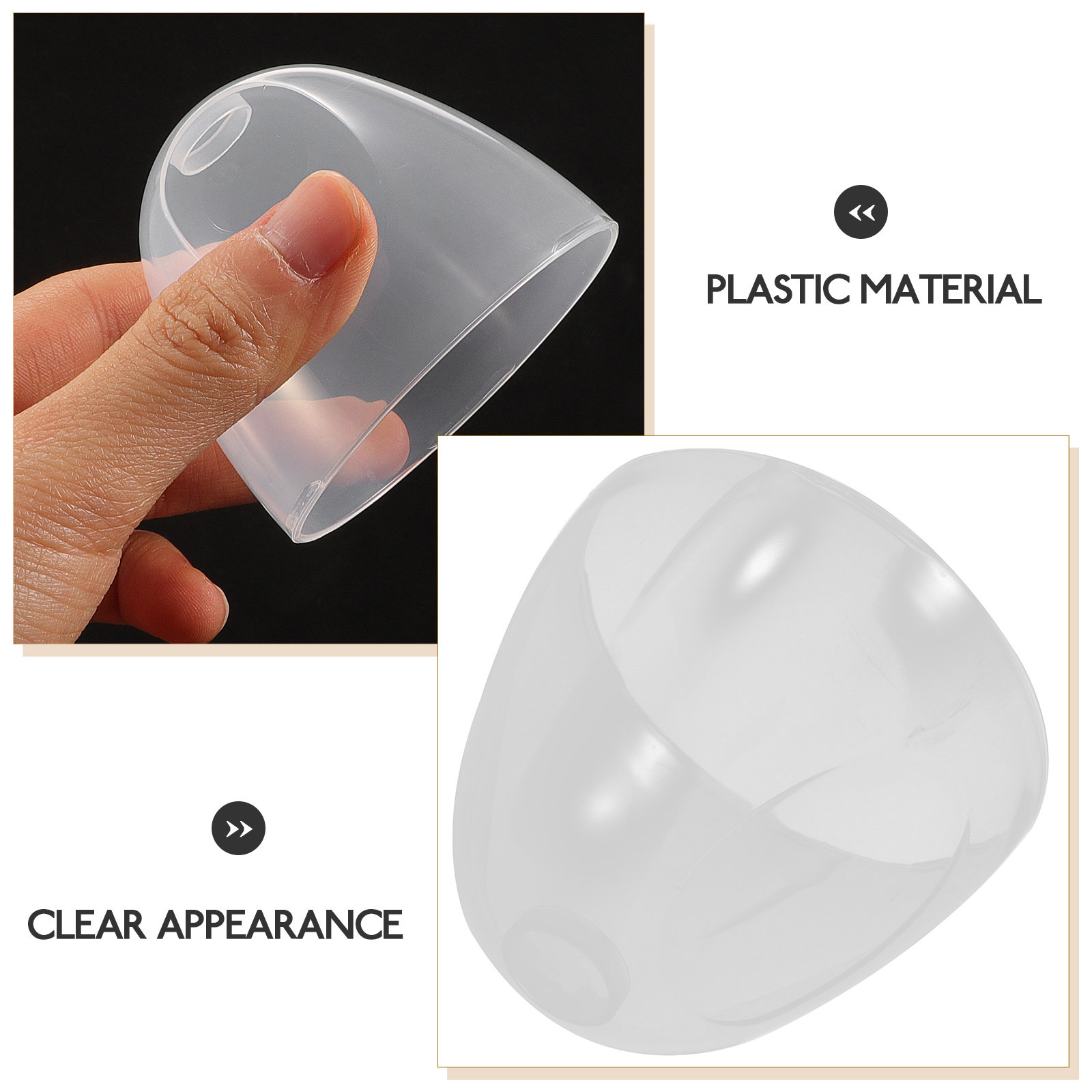 Tutup Botol Bayi Plastik Pengg - Plastic Dome Clear ulasan dan harga