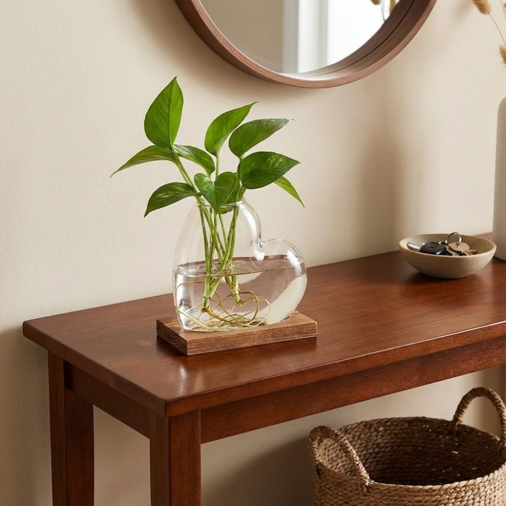 Vas Kaca Hidroponik Transparan - Propagation Station Vase ulasan dan harga